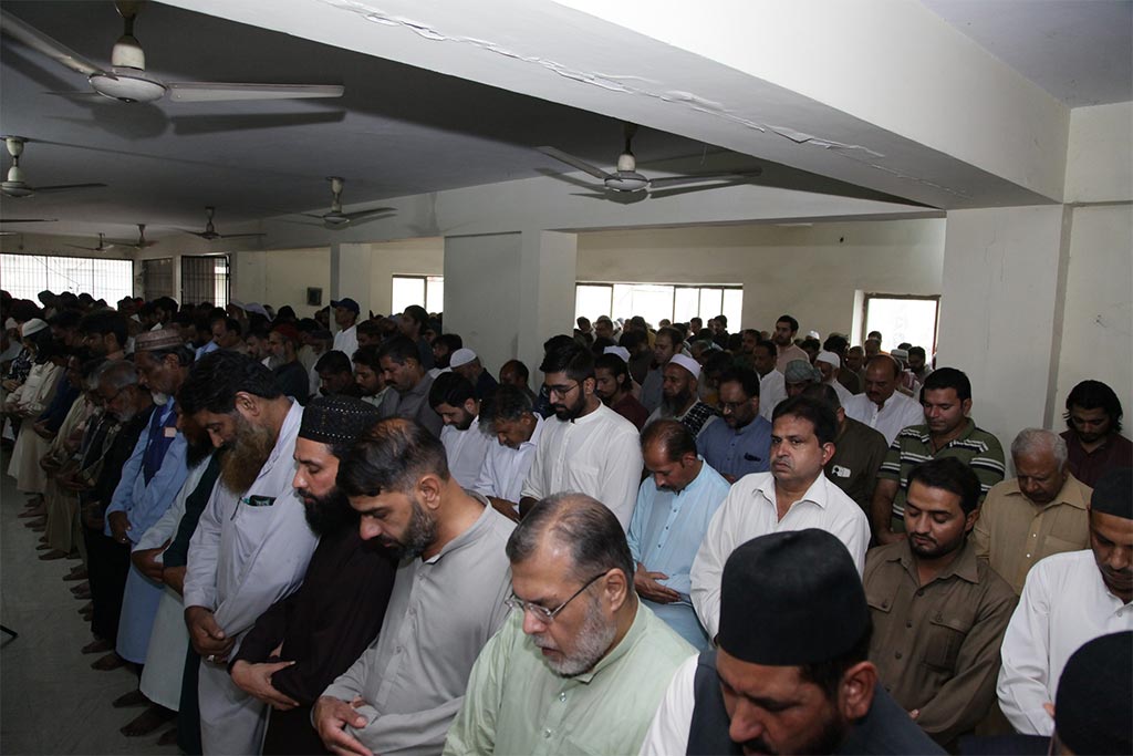 Namaz e Janaza of Muhammad Aleem Qadri was performed