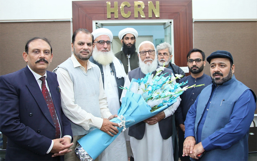 Prof Syed Badeudeen meeting with Dr Hussain Qadri