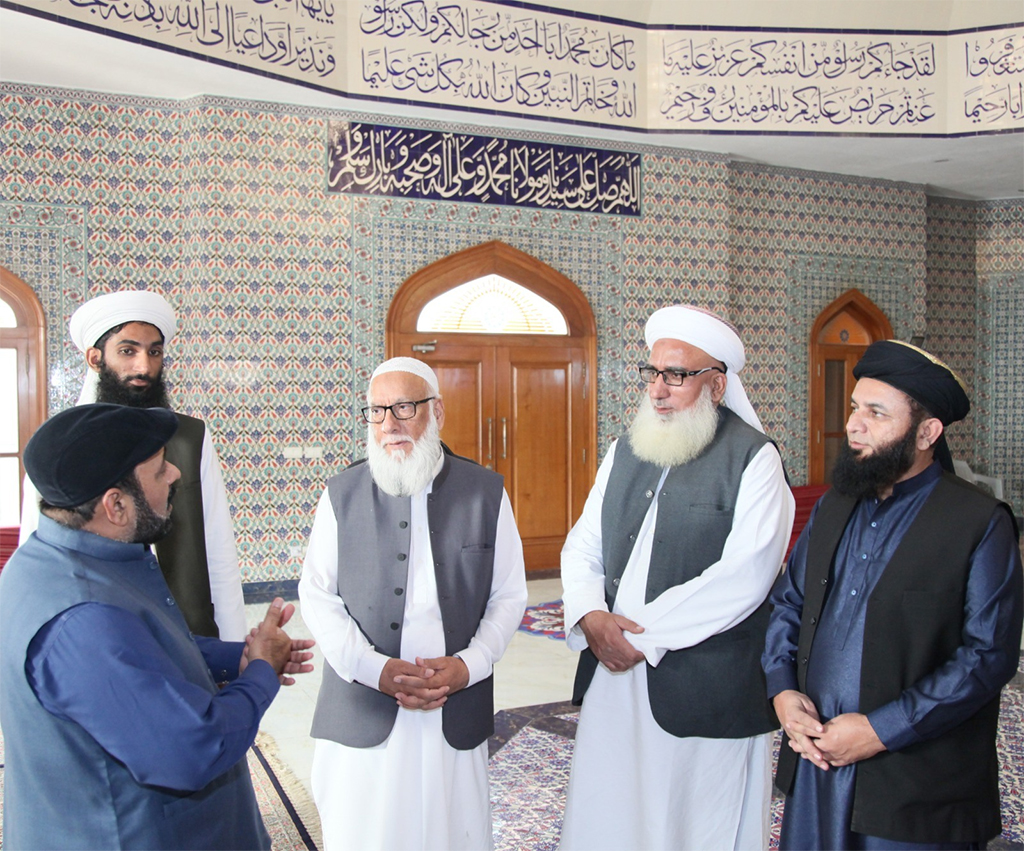 Prof Syed Badeudeen meeting with Dr Hussain Qadri