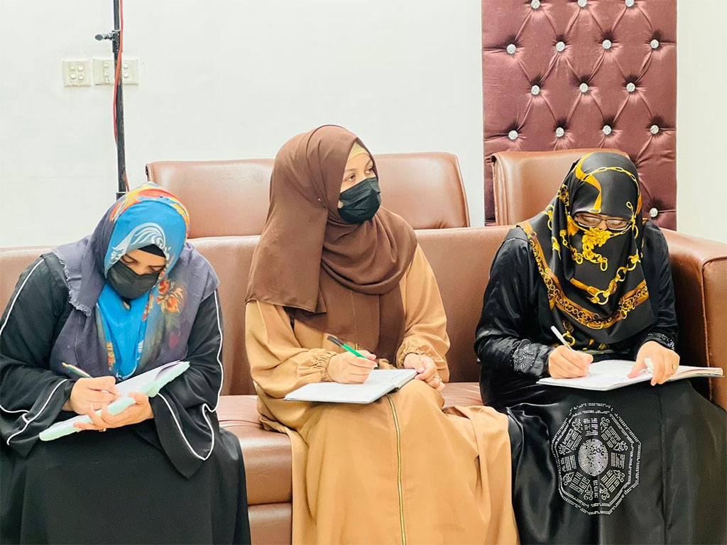 Rabi ul Awal Milad Lunching Ceremony Under Minhaj Women Leauge 2024