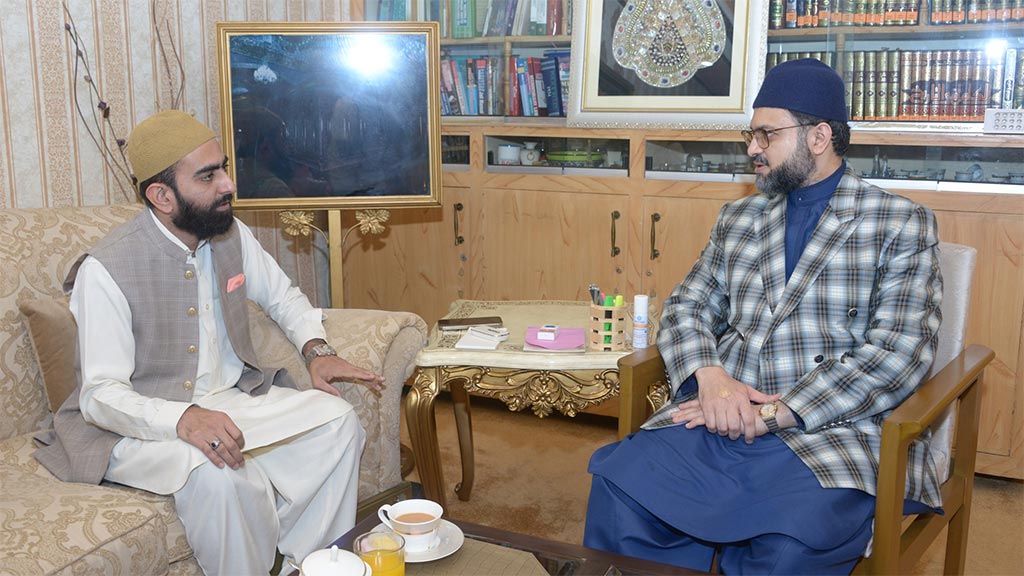 Sahibzada Deewan Ahmad Masood met with Dr Hassan Qadri