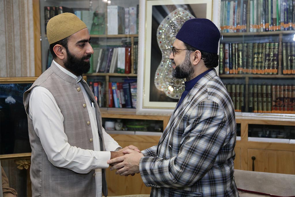 Sahibzada Deewan Ahmad Masood met with Dr Hassan Qadri