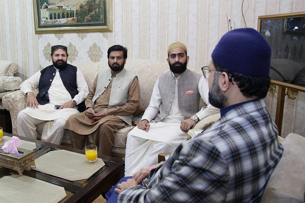 Sahibzada Deewan Ahmad Masood met with Dr Hassan Qadri