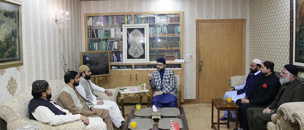 Sahibzada Deewan Ahmad Masood met with Dr Hassan Qadri