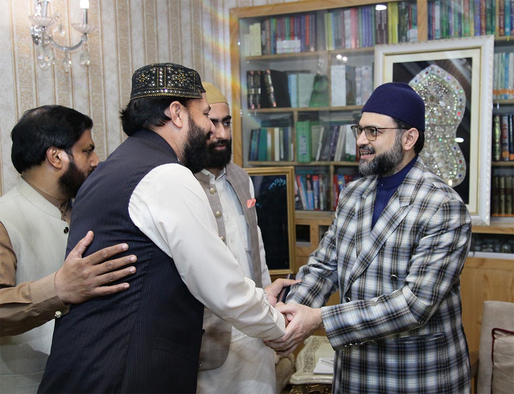 Sahibzada Deewan Ahmad Masood met with Dr Hassan Qadri