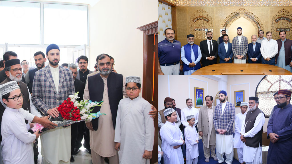 Shaykh Hammad Mustafa Qadri visits Minhaj Tehfeez ul Quran