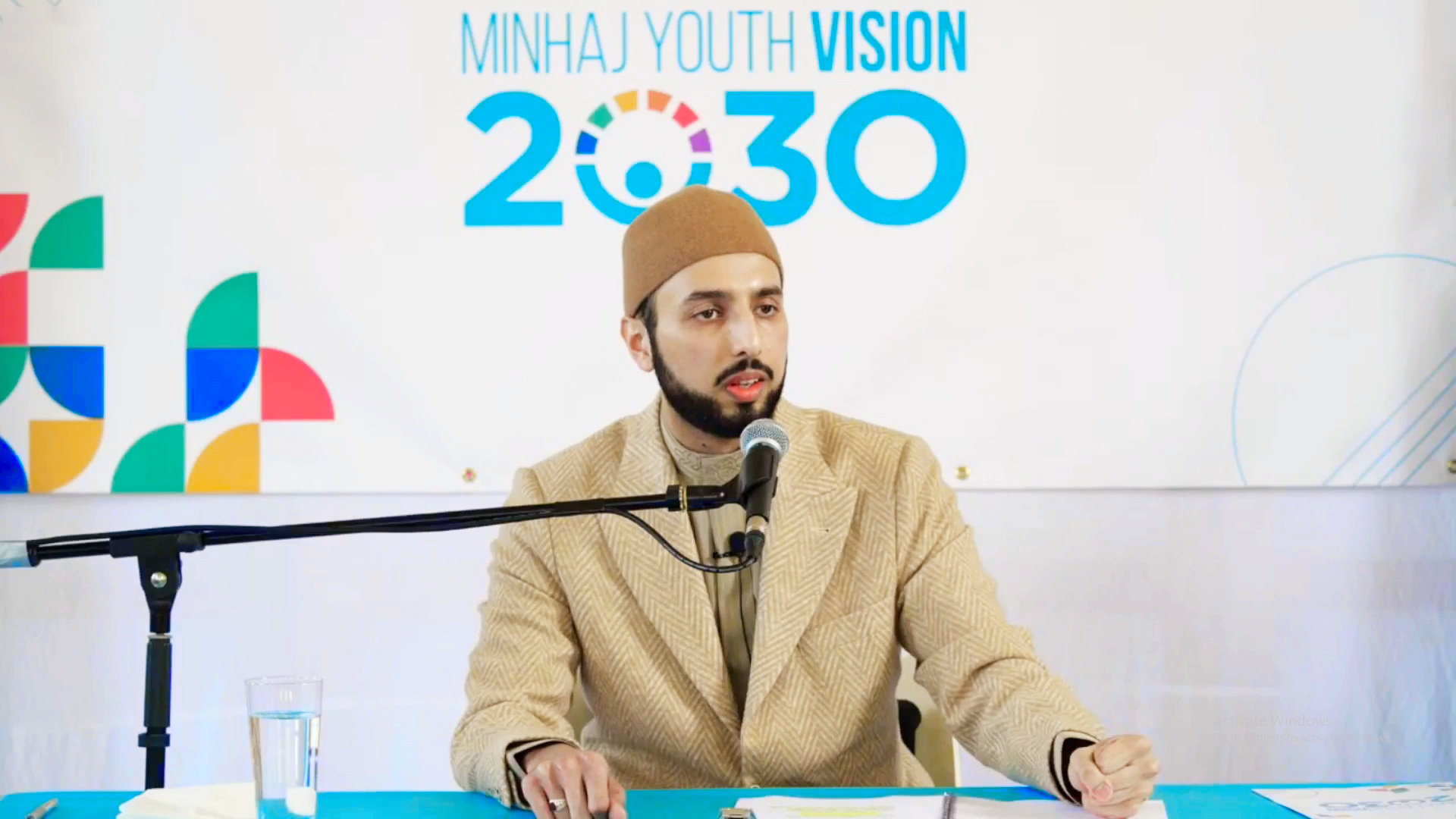 Shaykh Hammad Mustafa Qadri addresses International Youth Summit 2024