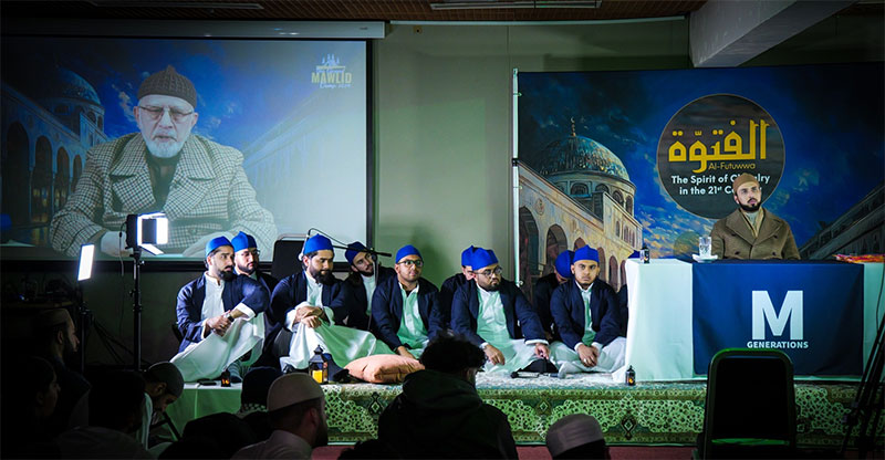 Shaykh ul Islam at Grand Mawlid Camp UK