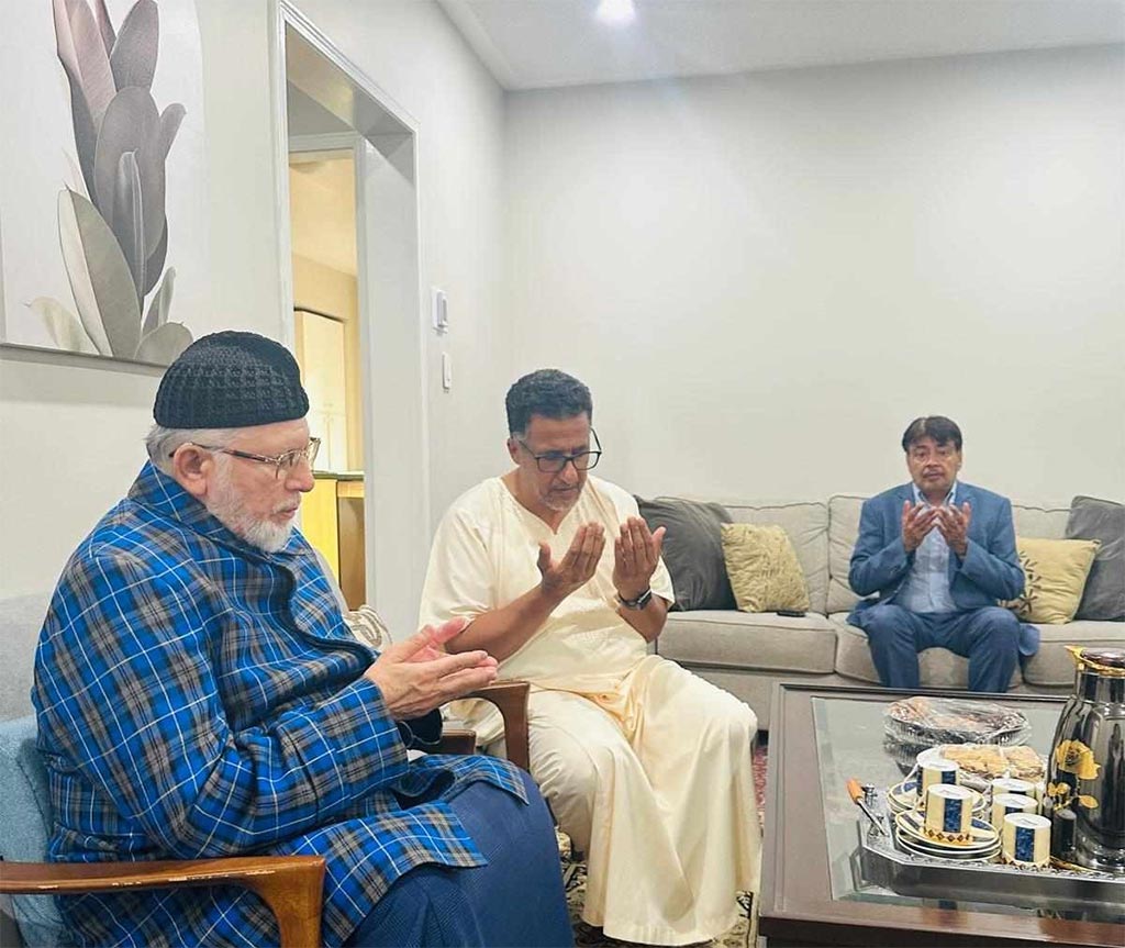 Shaykh ul islam Dr Tahir Qadri met with Shaykh Nasir Saleemi in Canada