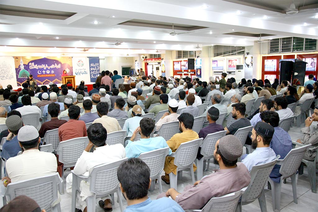 Ziyafat e Milad at Markaz Minhaj ul Quran Lahore under Interfaith Relations