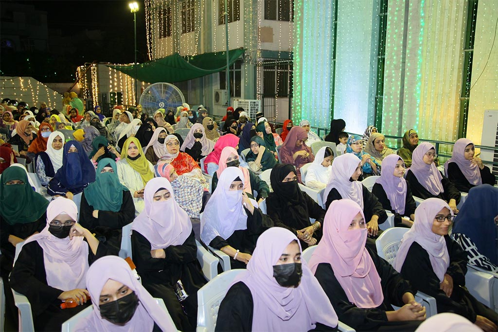 Ziyafat e Milad at Markaz Minhaj ul Quran Lahore under Minhaj Women Leauge