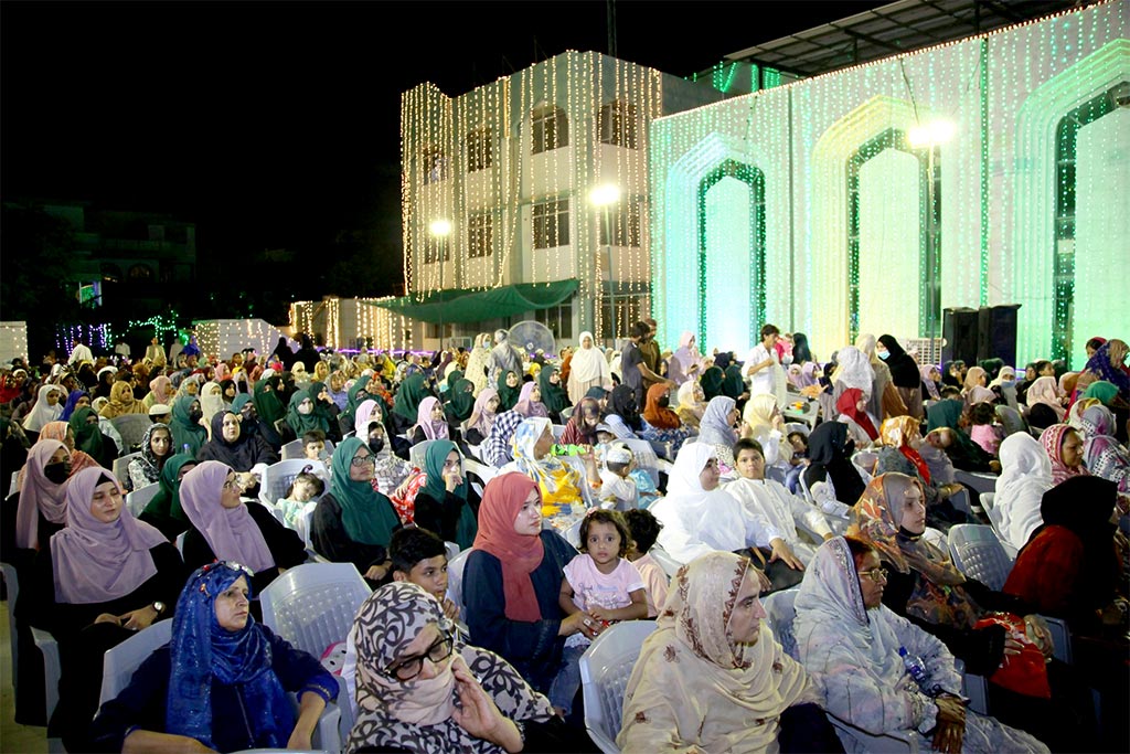 Ziyafat e Milad at Markaz Minhaj ul Quran Lahore under Minhaj Women Leauge