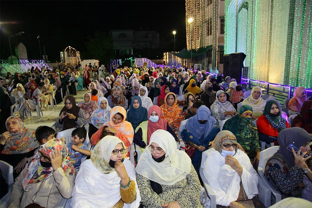 Ziyafat e Milad at Markaz Minhaj ul Quran Lahore under Minhaj Women Leauge