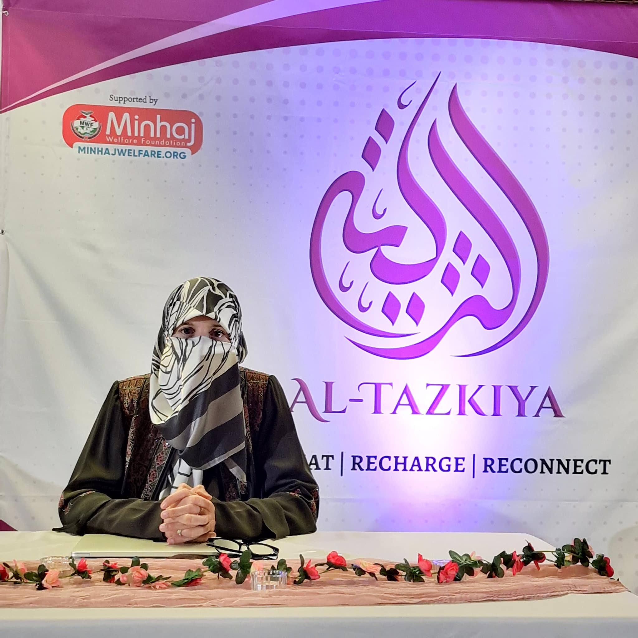 Dr Ghazala Qadri addressing Al-Tazkiya 2024