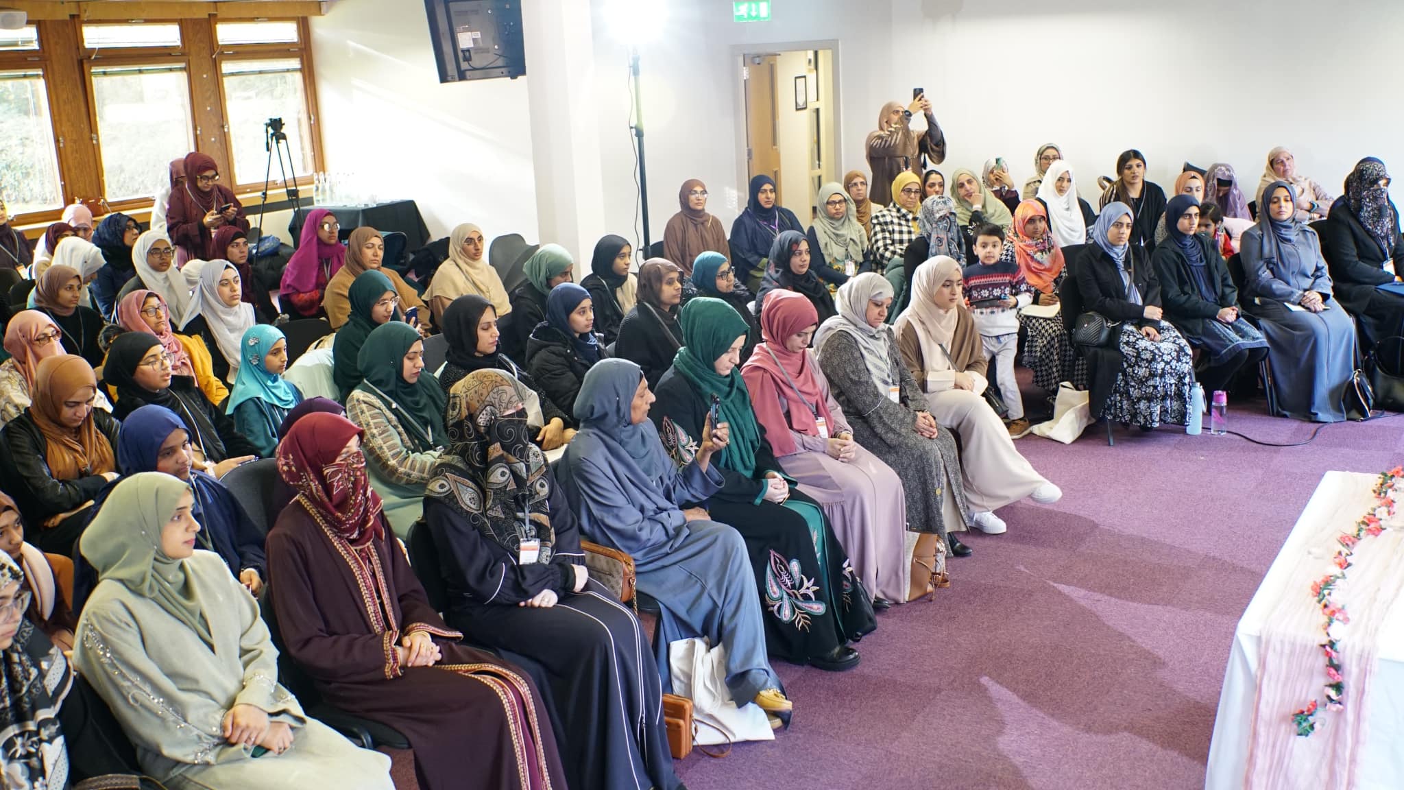 Dr Ghazala Qadri addressing Al-Tazkiya 2024 2nd Day