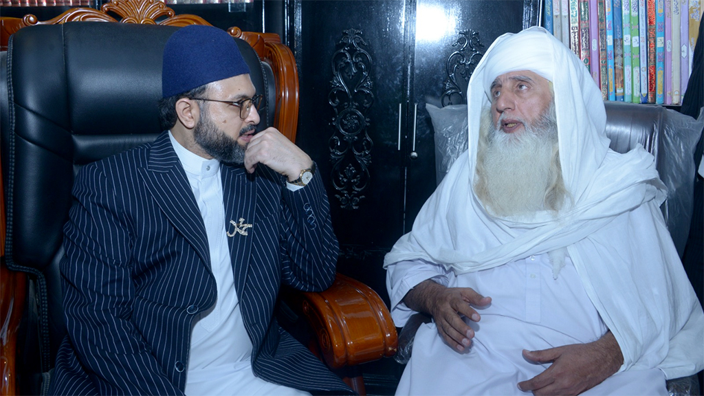 dr Haasan qadri Visit Darul uloom Rehmania in Peshawar