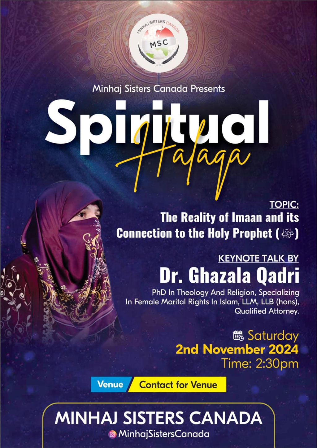 dr ghazala qadri spirtual halqa