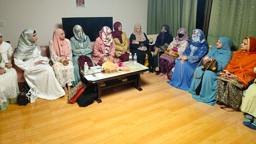 dr ghazala qadri addresses tarbiati nashist in japan