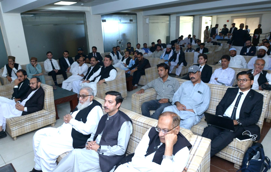 dr hassan qadri addresses peshawar highcourt