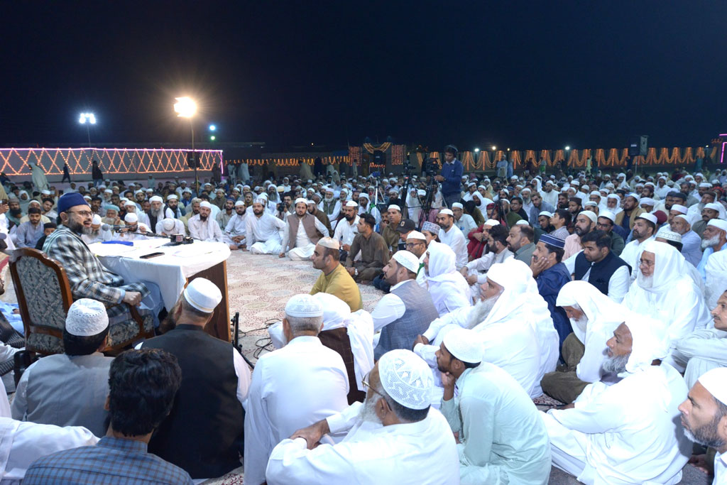 dr hassan qadri addresses at urs of hazrat zinda pir