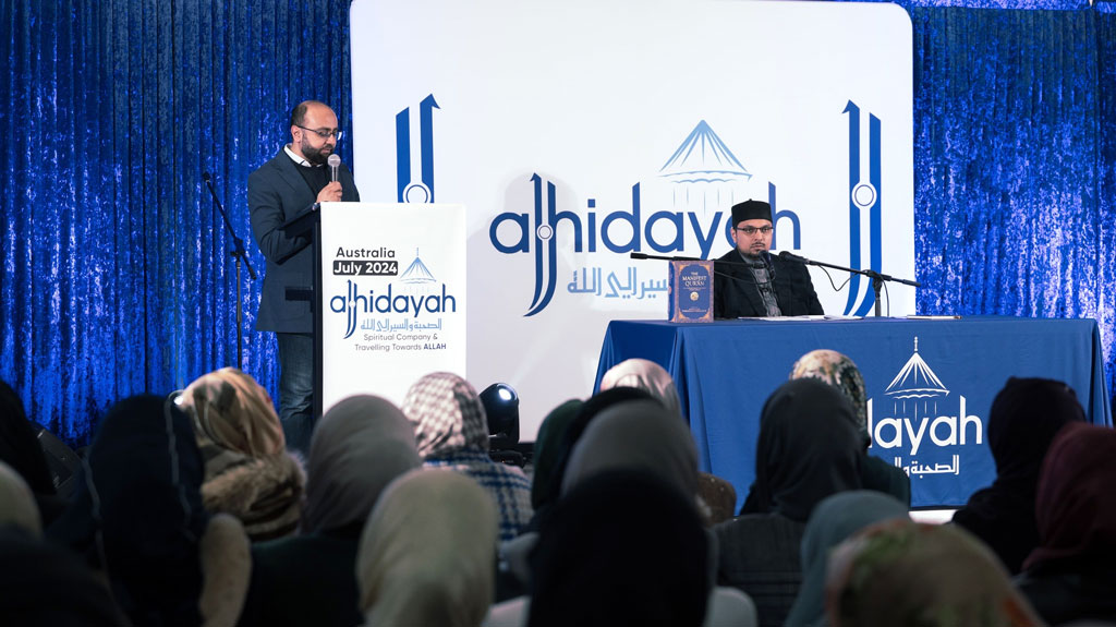 dr hussain qadri addresses al hidayah