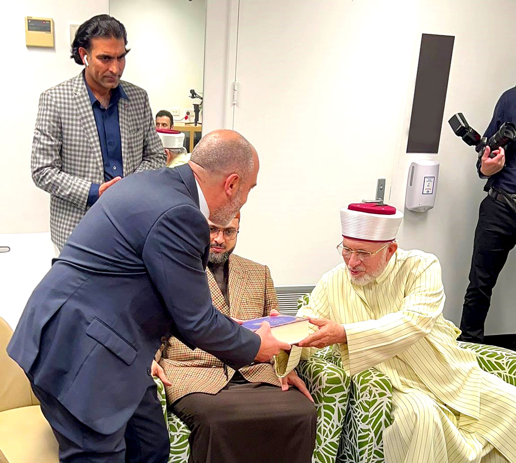 dr tahir ul qadri meet australian personalities