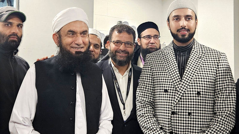 shaykh hammad mustafa meet molana tariq jameel