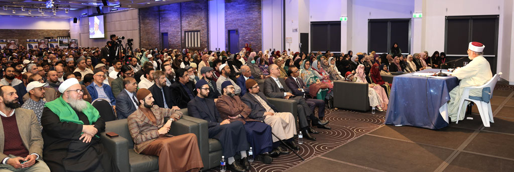 shaykh-ul-islam addresses sydney mega conference