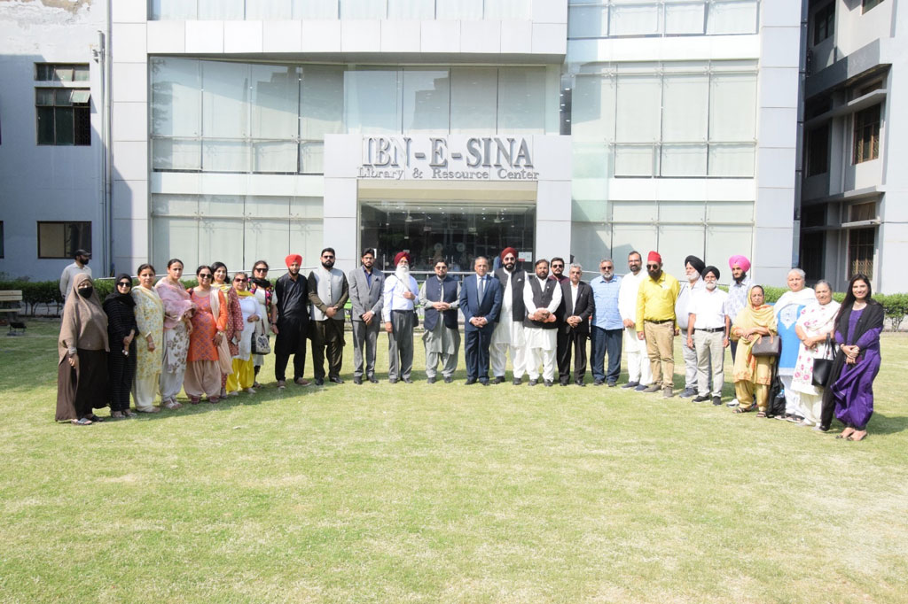 dr hussain meets sikh delegation