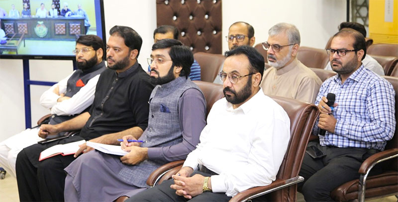 1500 Milad Preparations Khurram Nawaz Gandapur CWC Meeting 2025