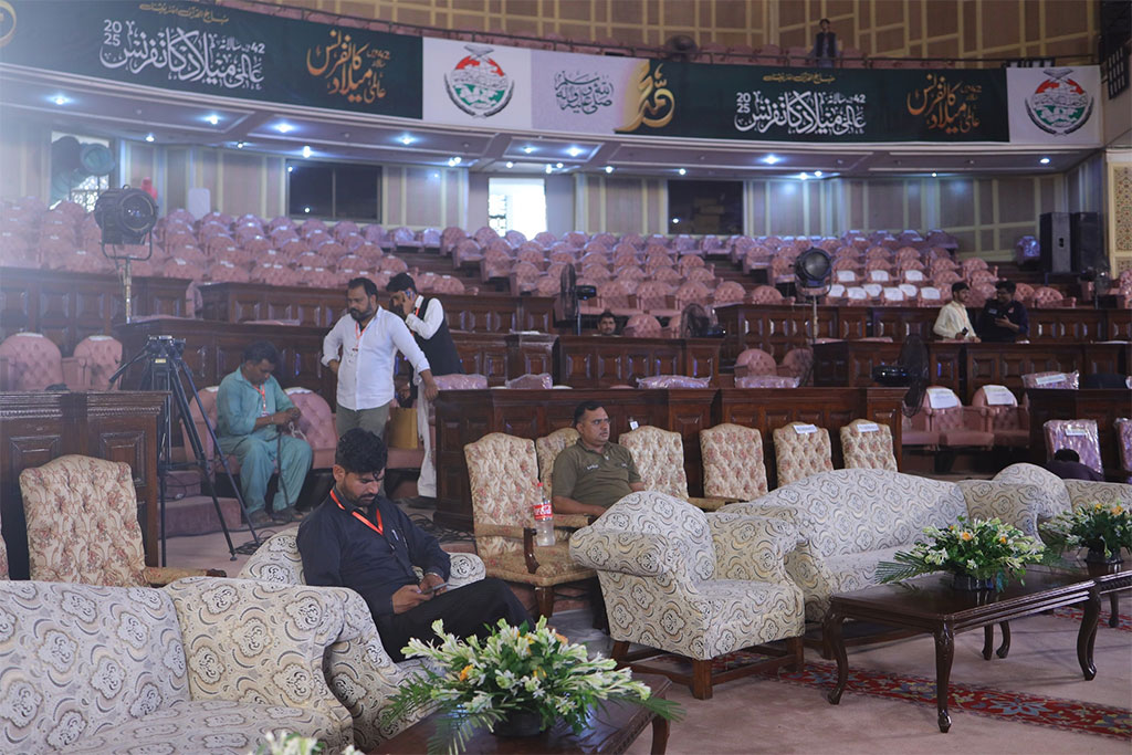 42nd International Milad Conference Preparations 2025