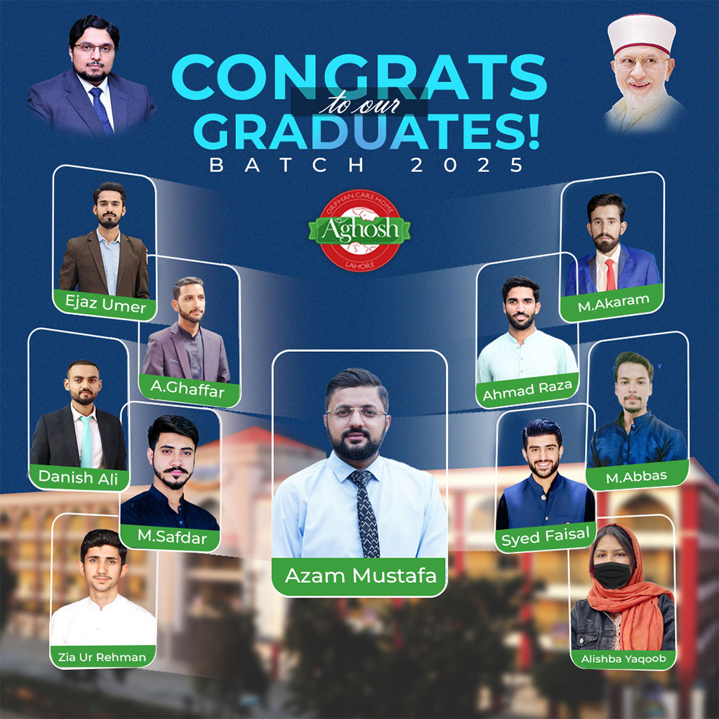 4th Graduation cecemony at Agosh Complex Lahore