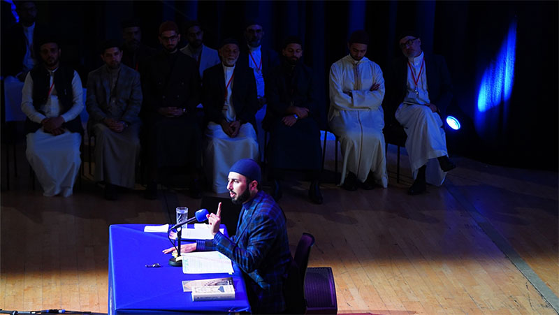 Shaykh Hammad Mustafa al-Madani al-Qadri delivered a profound discourse on the second day of Al-Hidayah 2025