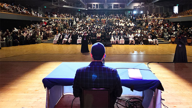 Shaykh Hammad Mustafa al-Madani al-Qadri delivered a profound discourse on the second day of Al-Hidayah 2025