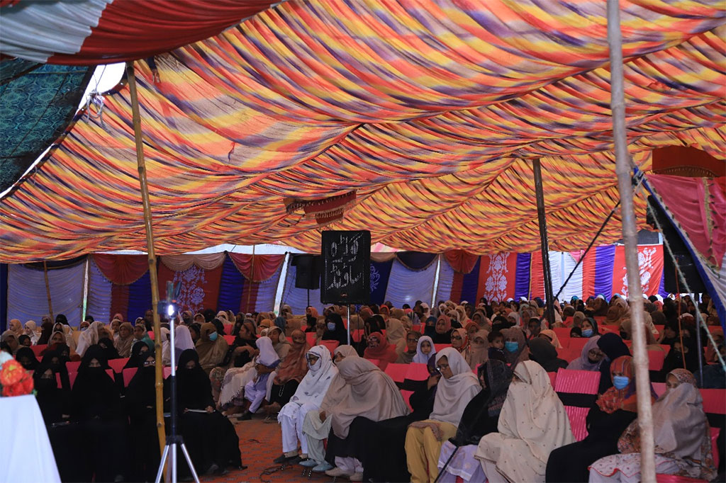 Allama Mehtab Azher Rajpoot Address Dars Irfan ul Quran in Pind Dadan Khan