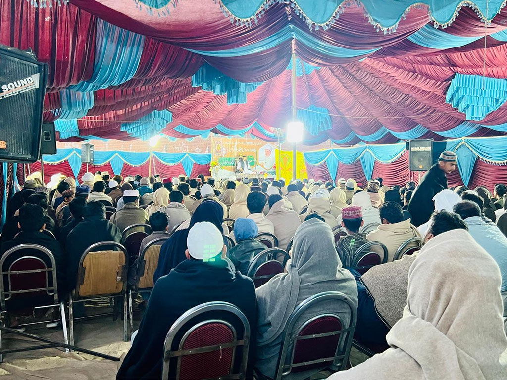 Allama Muhammad Qamar Jawaid Address Dars Irfan ul Quran in Chorund