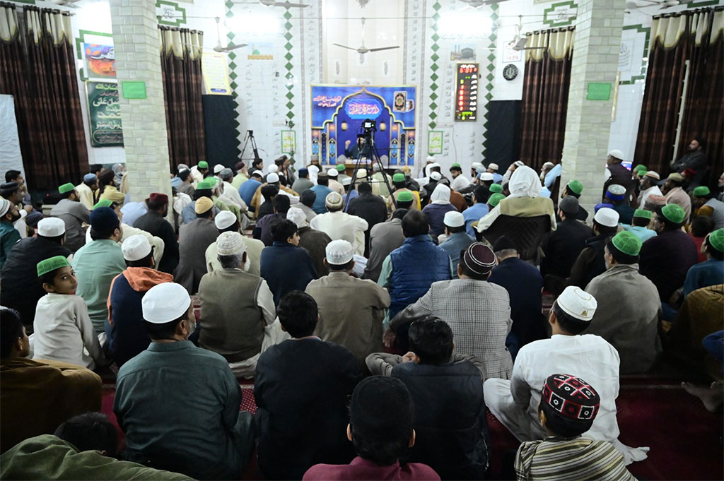 Allama Zaheer Ahmed Naqshbandi Address Dars Irfan ul Quran in Jaranwala