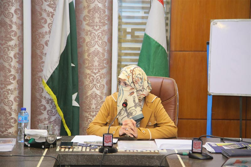 Annual Progress & Action Plan Presented by Mustafavi Sisters in Meeting with Dr. Ghazala Qadri