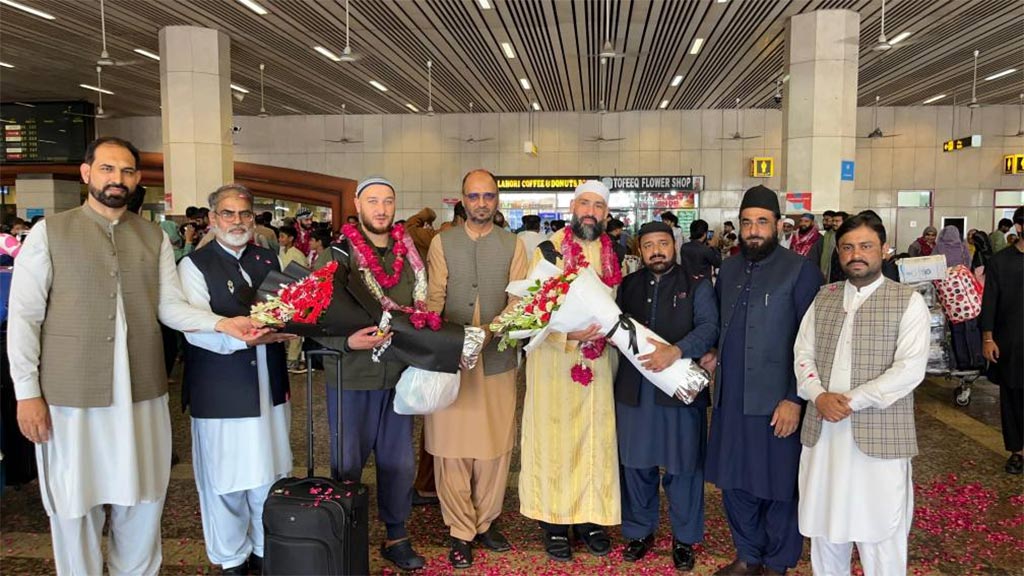 Arab Scholars Arrival Pakistan for 42 Milad Conference 2025