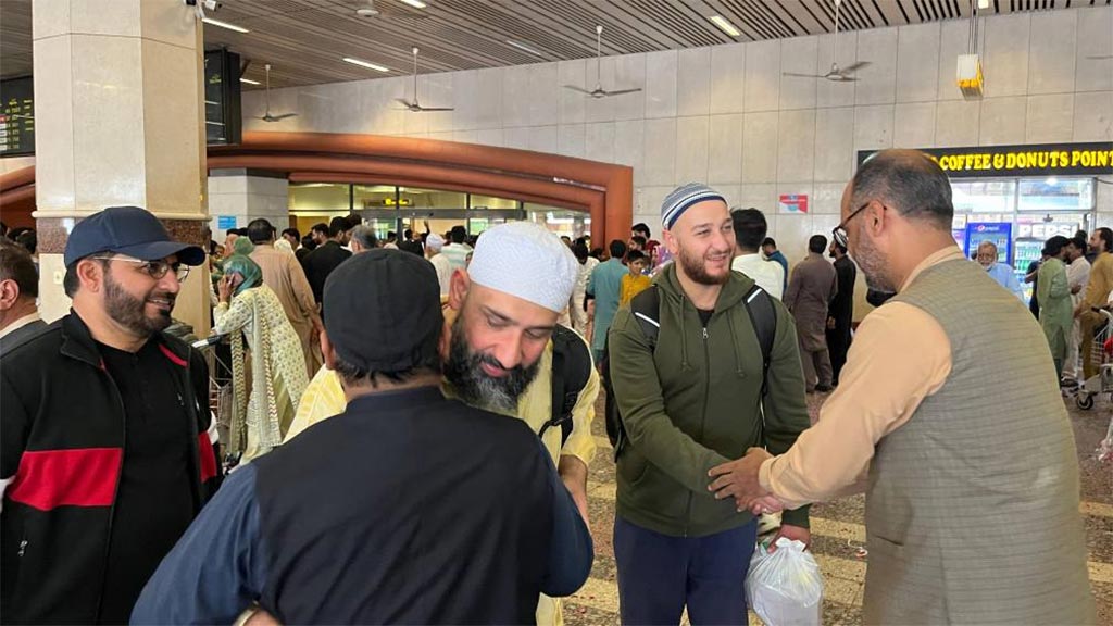 Arab Scholars Arrival Pakistan for 42 Milad Conference 2025