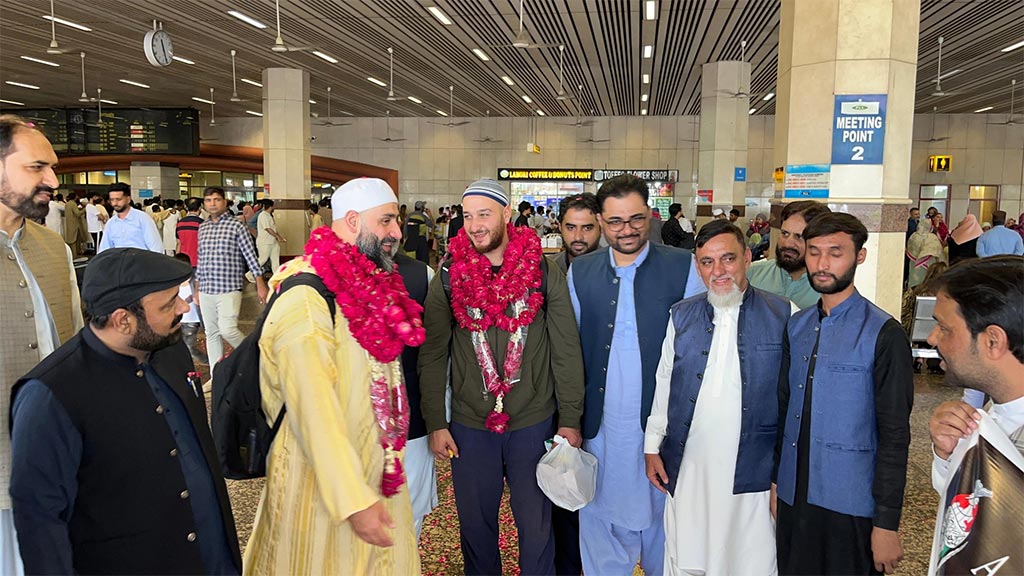 Arab Scholars Arrival Pakistan for 42 Milad Conference 2025