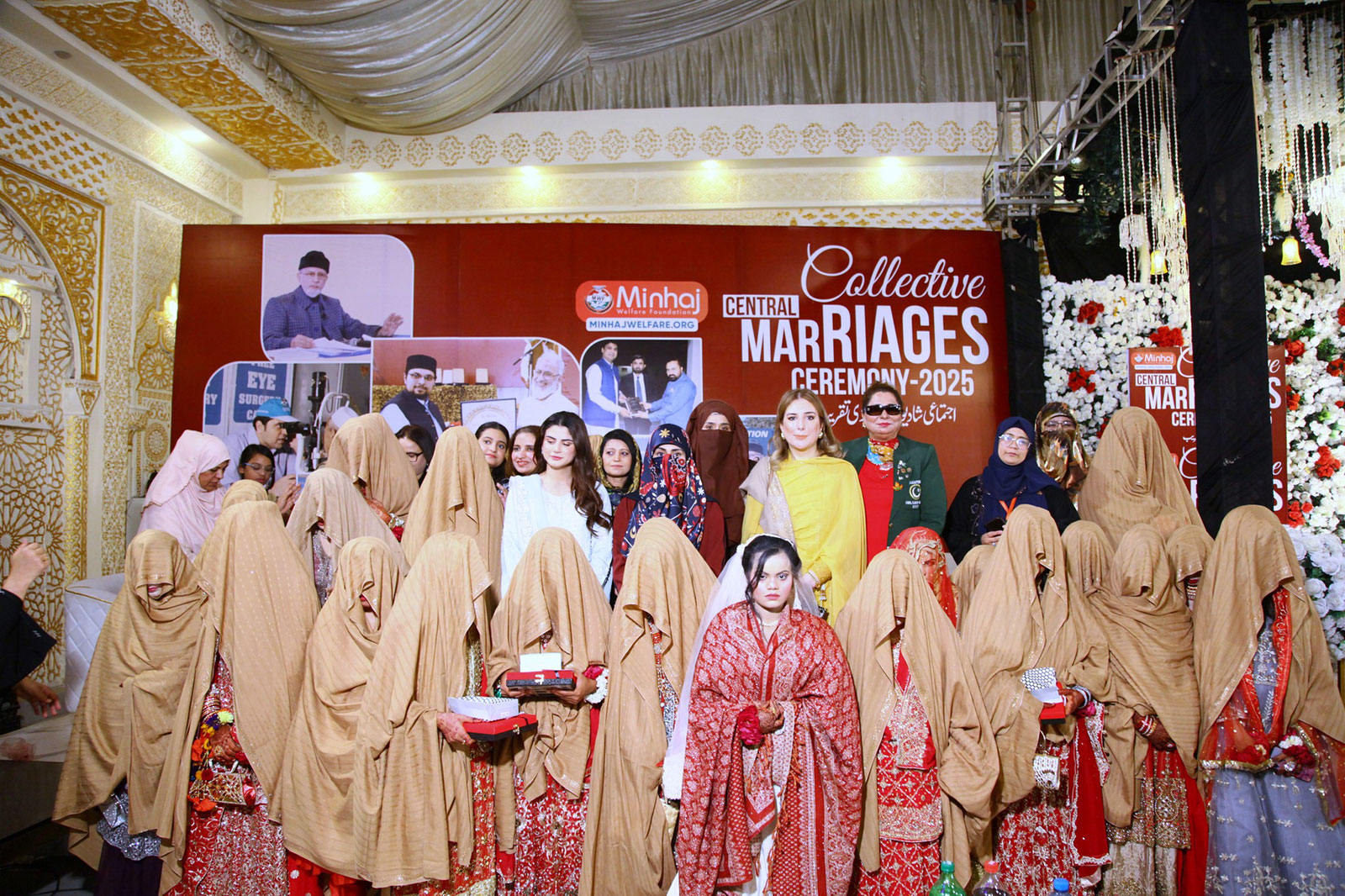 23 Couples Tie the Knot at Collective Marriages Ceremony Arranged by MWF