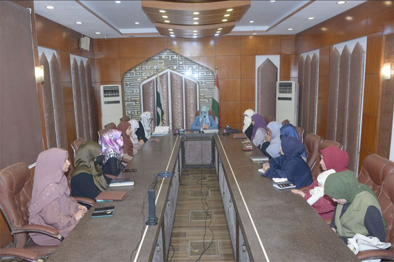 Dr Ghazala Qadri Chairs MWL Executive Meeting Tarbiyah Camp
