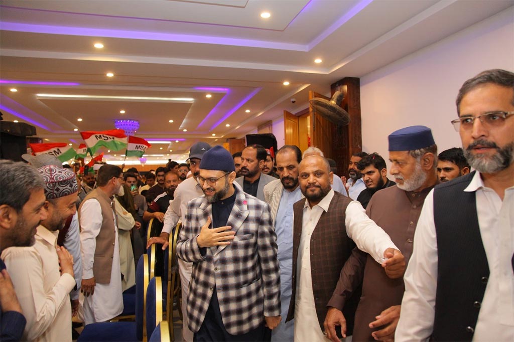 Dr Hassan Mohi-ud-Din Qadri Arrival-at Workers Convention Wah Cantt 2025