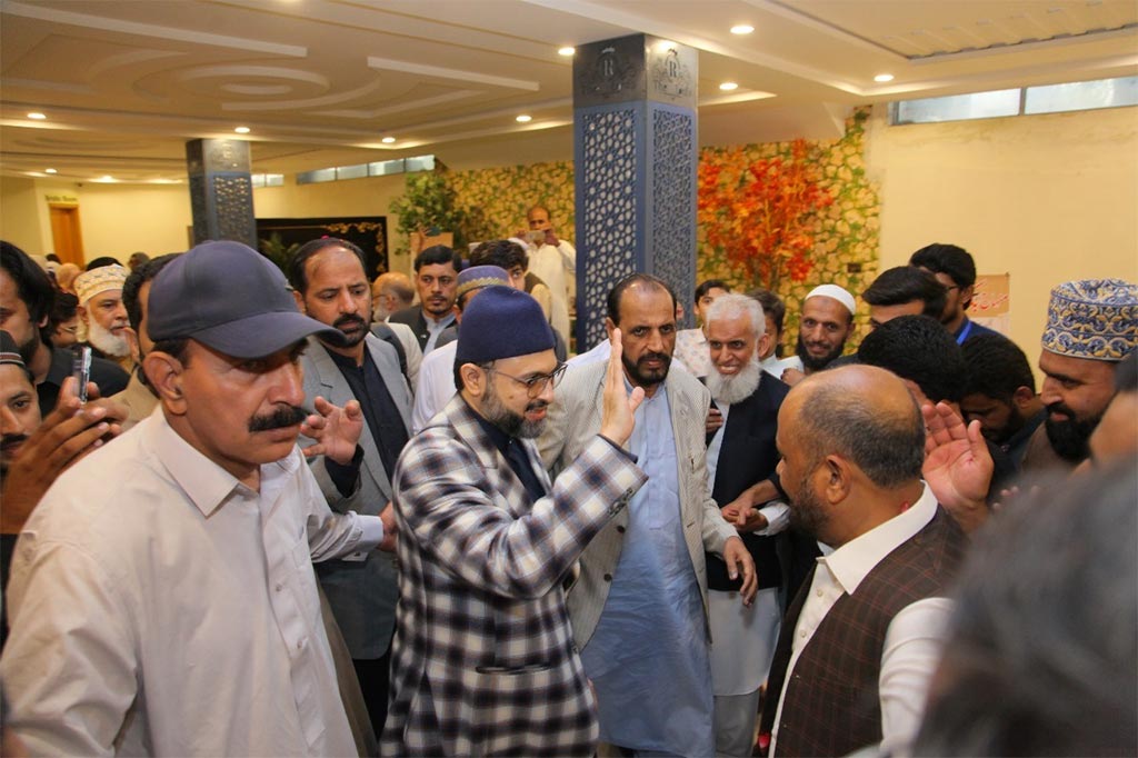 Dr Hassan Mohi-ud-Din Qadri Arrival-at Workers Convention Wah Cantt 2025