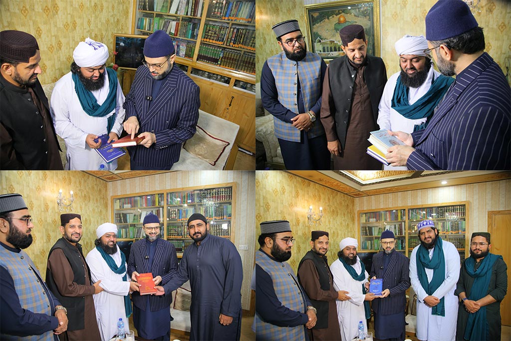 Dr Hassan Mohi-ud-Din Qadri Meeting Allama Abu Hashim Mithal Sain Lahore