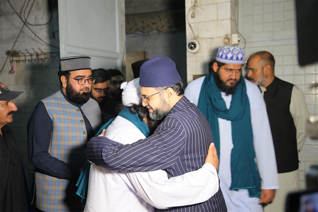 Dr Hassan Mohi-ud-Din Qadri Meeting Allama Abu Hashim Mithal Sain Lahore