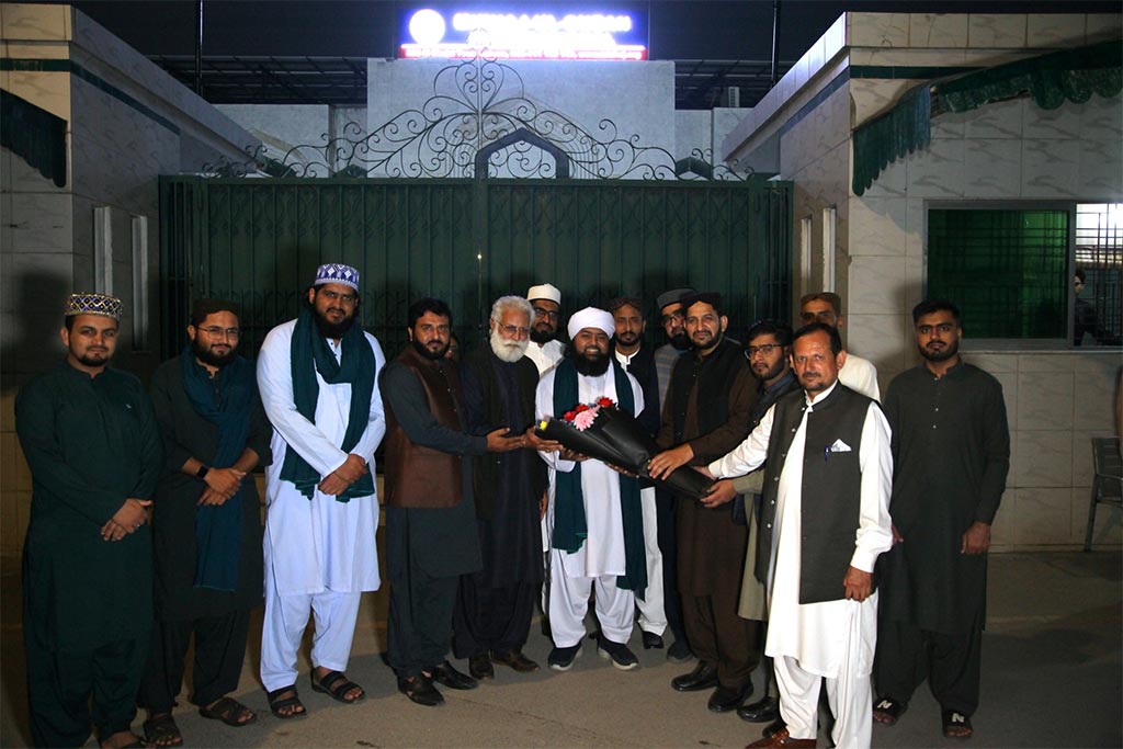 Dr Hassan Mohi-ud-Din Qadri Meeting Allama Abu Hashim Mithal Sain Lahore