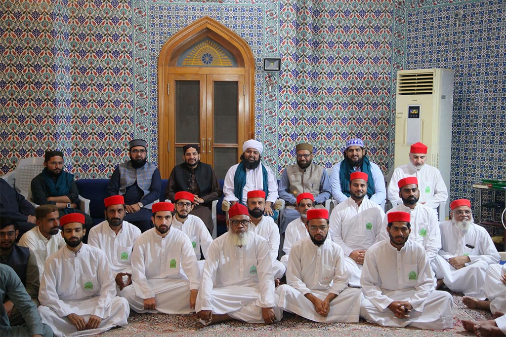 Dr Hassan Mohi-ud-Din Qadri Meeting Allama Abu Hashim Mithal Sain Lahore