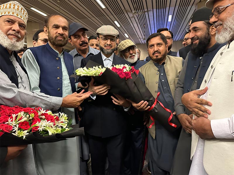 Dr Hassan Mohi-ud-Din Qadri Returns to Pakistan After UK and Europe Tour 2025